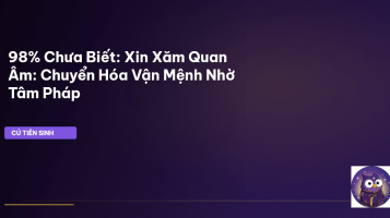 xin xăm quan âm