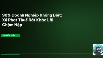xử phạt vi phạm pháp luật về thuế