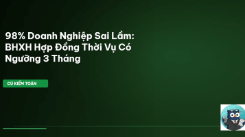 BHXH hợp đồng thời vụ
