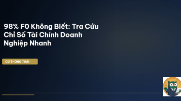 chỉ số tài chính