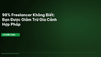 giảm trừ gia cảnh freelancer