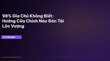 phong thủy cửa chính