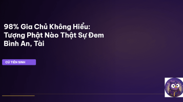 tượng Phật trong nhà