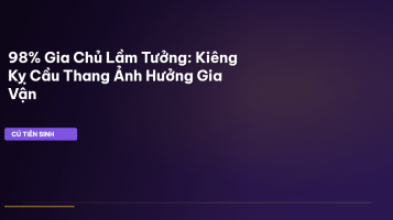 phong thủy cầu thang