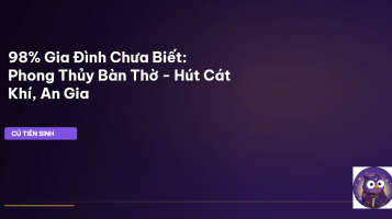 phong thủy bàn thờ