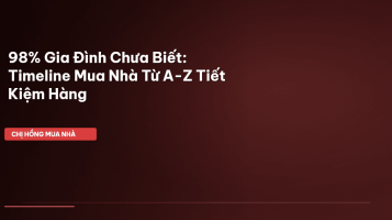 timeline mua nhà