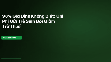 chi phí gửi trẻ