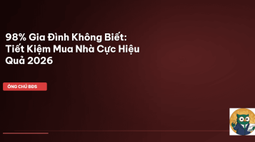 tiết kiệm mua nhà