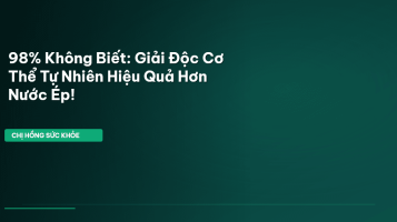 giải độc cơ thể