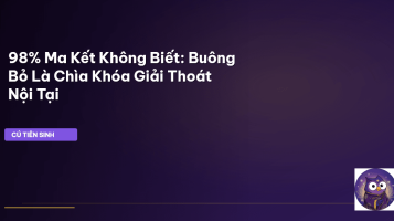 Ma Kết buông bỏ