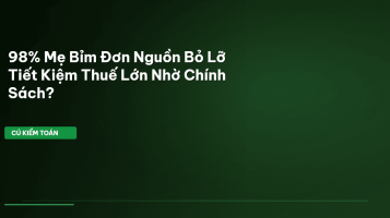 mẹ bỉm đơn nguồn