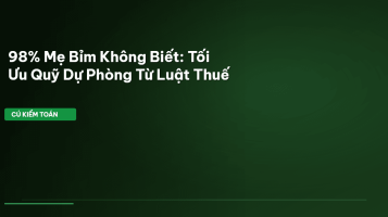 quỹ khẩn cấp mẹ bỉm