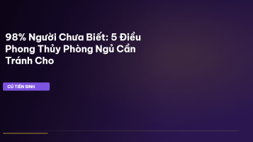 phong thủy phòng ngủ