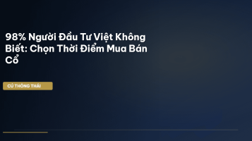 thời điểm mua bán cổ phiếu