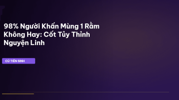Văn Khấn Mùng 1 Ngày 15