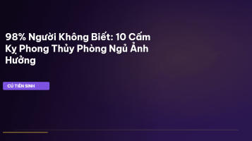 phong thủy phòng ngủ