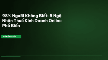 thuế kinh doanh online
