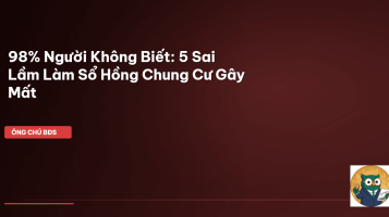sổ hồng chung cư