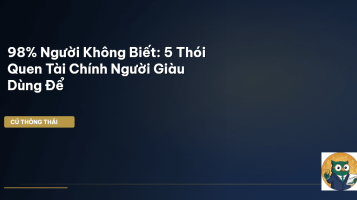 thói quen tài chính người giàu