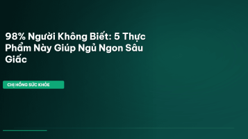 thực phẩm ngủ ngon