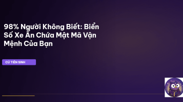 luận giải biển số xe