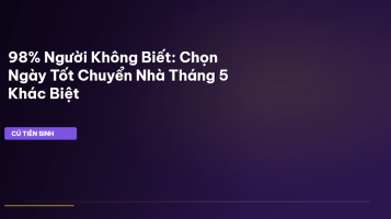 phong thủy tháng 5