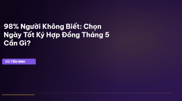 ngày tốt xấu tháng 5