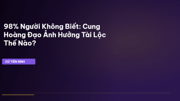 phong thủy tiền bạc