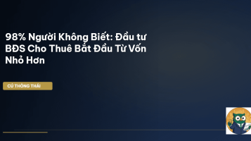đầu tư bđs cho thuê