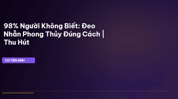 nhẫn phong thủy