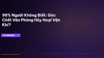 hóa giải góc chết văn phòng