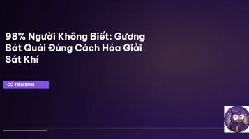 phong thủy gương bát quái