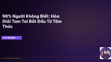 hóa giải tam tai