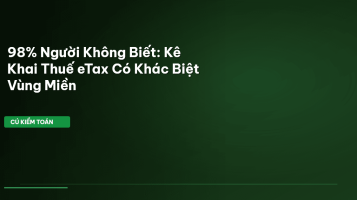 kê khai thuế eTax