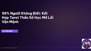 Tarot kết hợp Thần Số Học