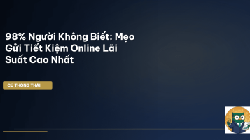 gửi tiết kiệm online
