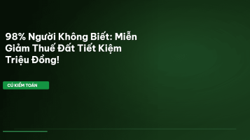miễn giảm thuế đất