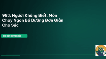 món chay ngon bổ dưỡng