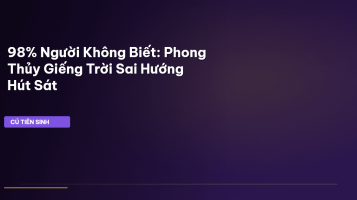 phong thủy giếng trời