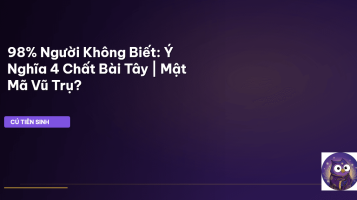 ý nghĩa 4 chất bài tây
