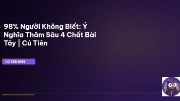 ý nghĩa 4 chất bài tây