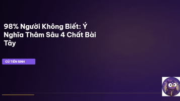ý nghĩa 4 chất bài tây