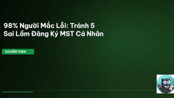 đăng ký MST cá nhân