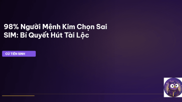 SIM phong thủy mệnh Kim