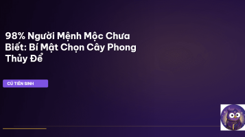 cây phong thủy mệnh Mộc
