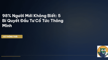 đầu tư cổ tức