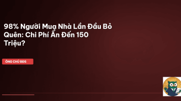 chi phí ẩn mua nhà