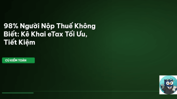 kê khai thuế eTax