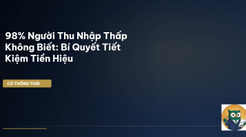 tiết kiệm tiền