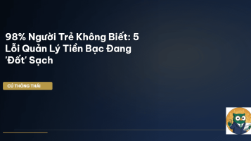quản lý tiền bạc